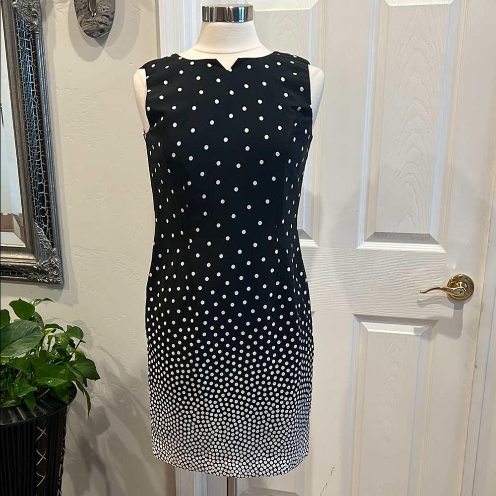 Vintage Talbots Petite Sheath Mini Dress Sleeveless